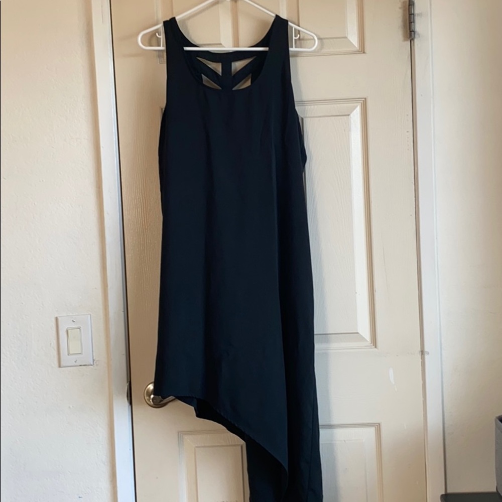 Mossimo asymmetric dress black